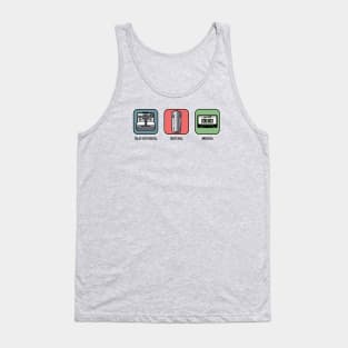 Old School Social Media Tank Top